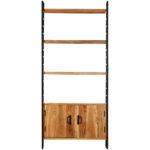 Rough Mango Wood Bookcase