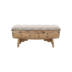 Solid Wood Chest Bench